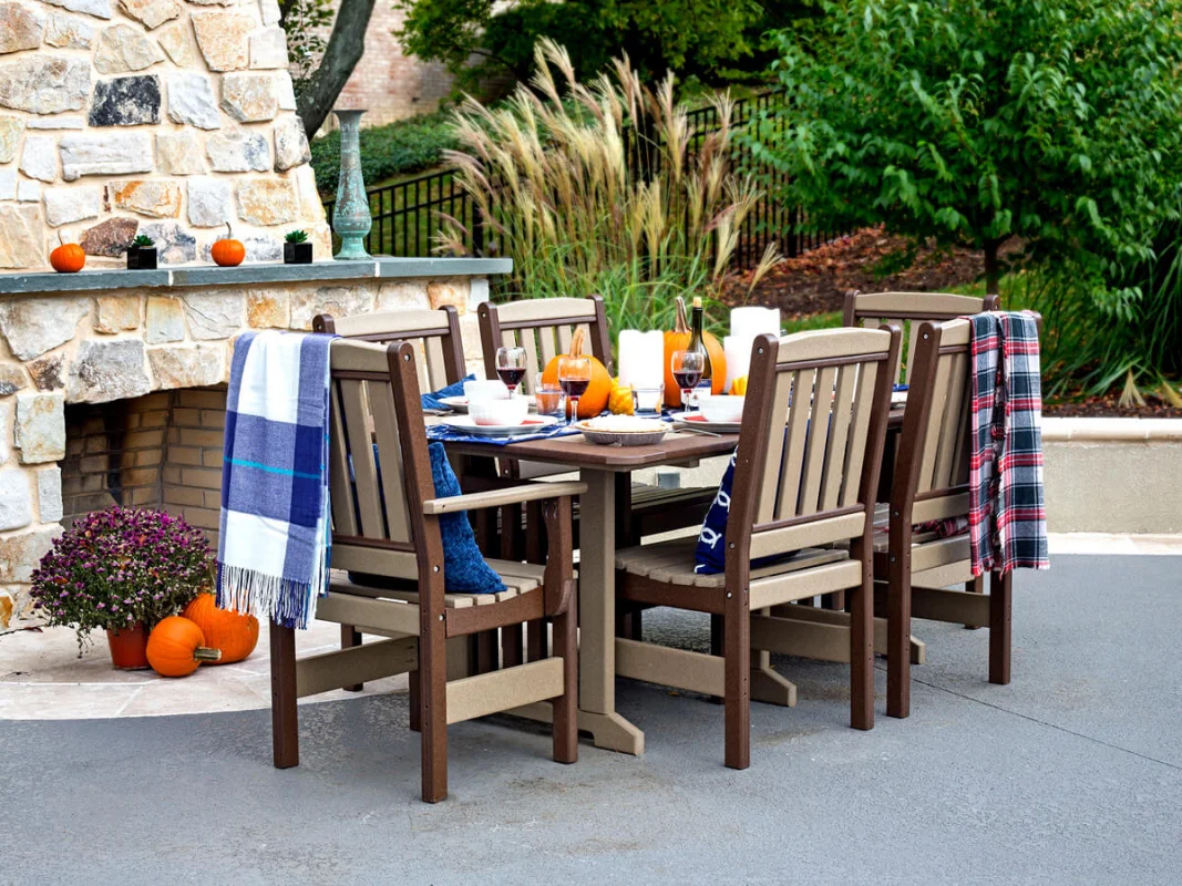 Poly Lumber Patio Dining Set