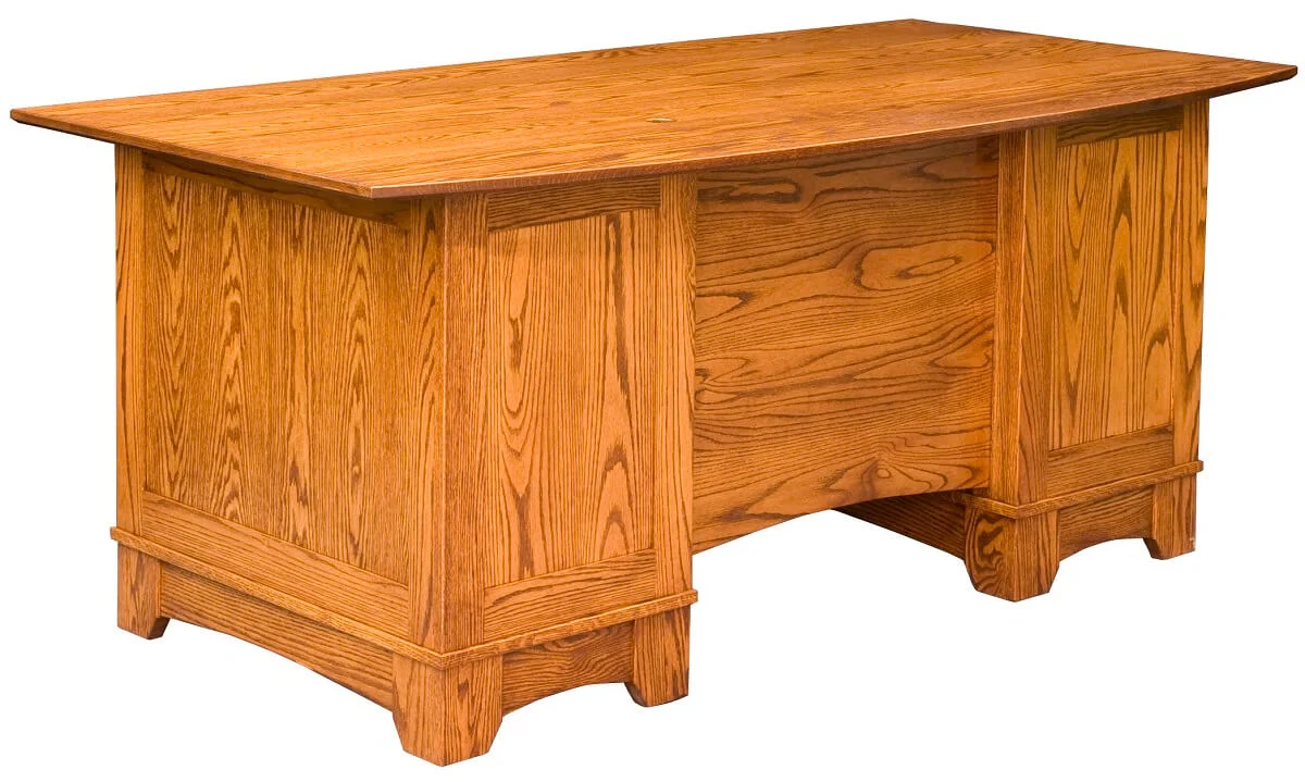 Oak Mission Executive Desk