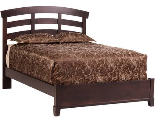 Darien Contemporary Slat Bed