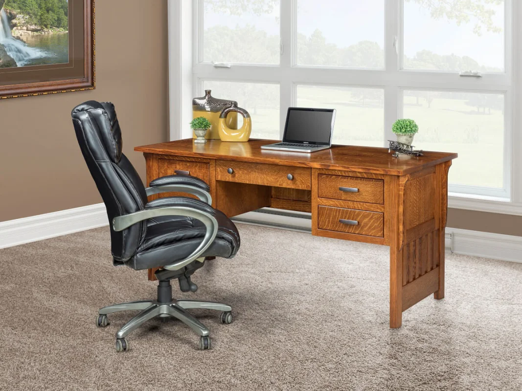 Shown in Quartersawn White Oak