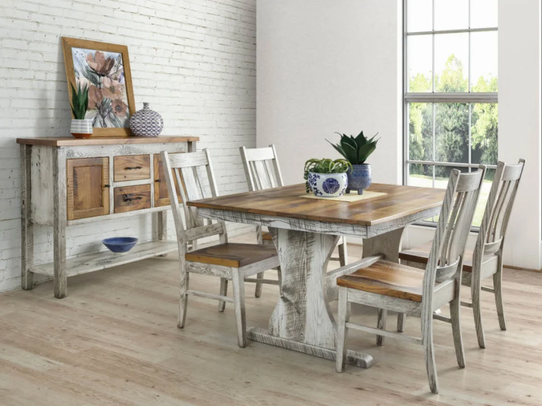 Elaine Reclaimed Dining Set