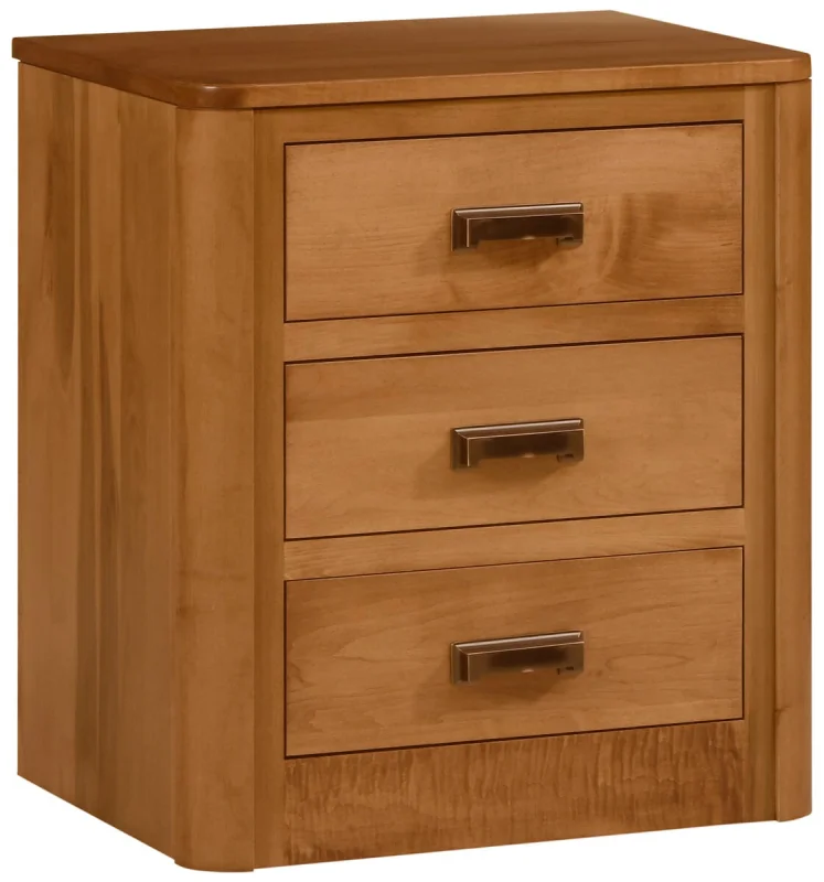 Elk City 3-Drawer Nightstand