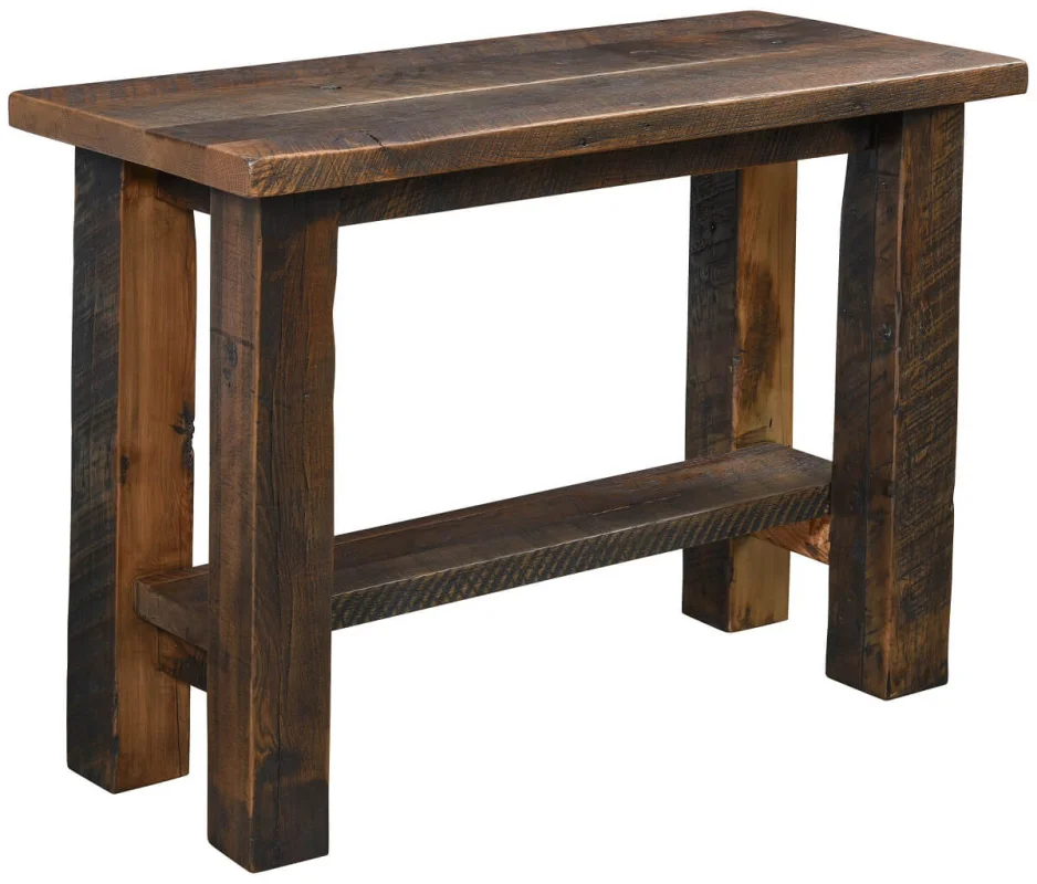 Barnwood Sofa Table