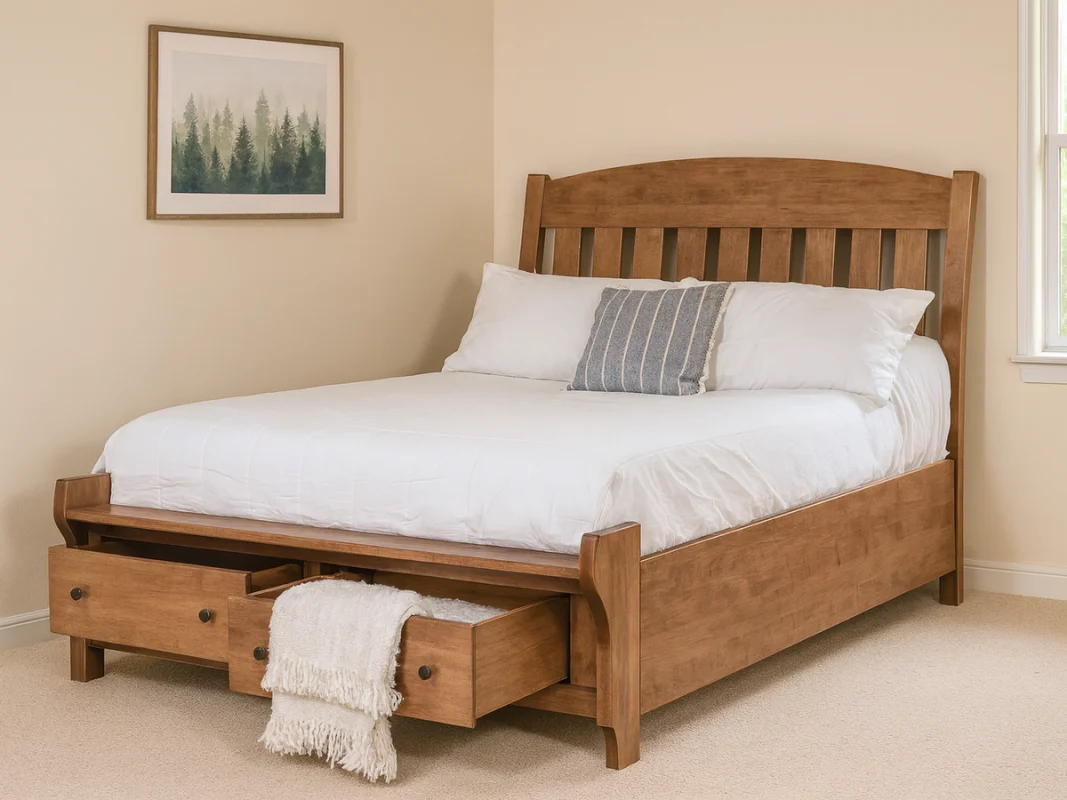 Forkland Storage Bed