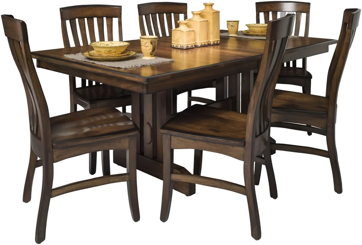 Franc's Peak Expandable Amish Dining Table