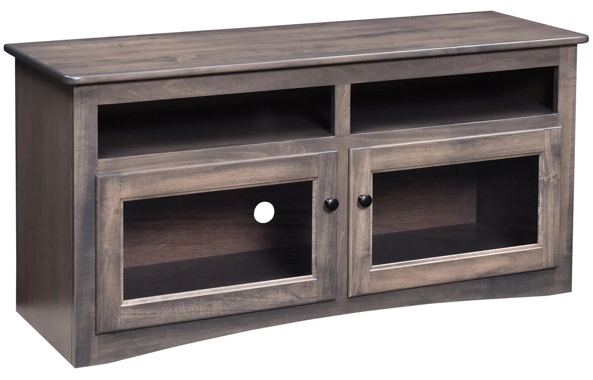 Brown Maple TV Console