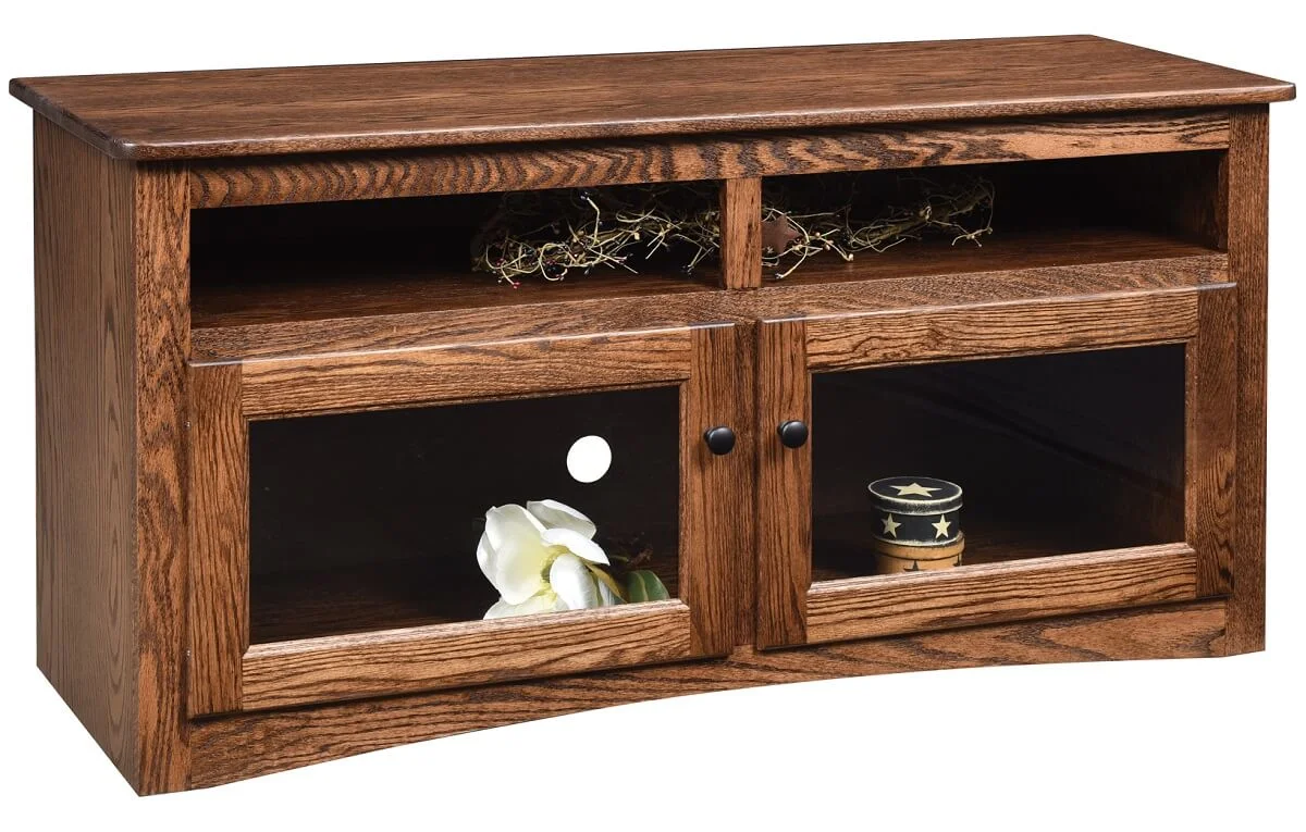 Oak Cabinet Console