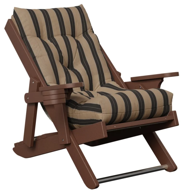 Gladys Outdoor High Back Folding Chair