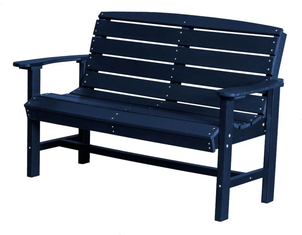 Patriot Blue Green Bay Outdoor Bench