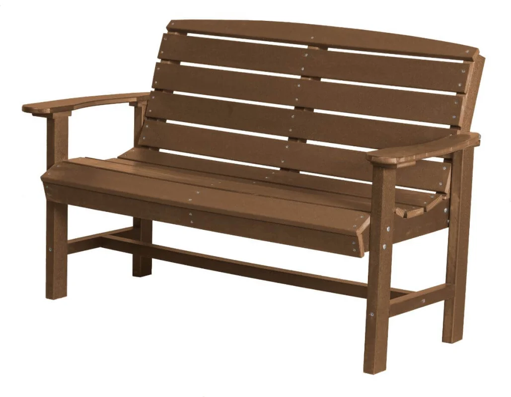 Tudor Brown Green Bay Outdoor Bench