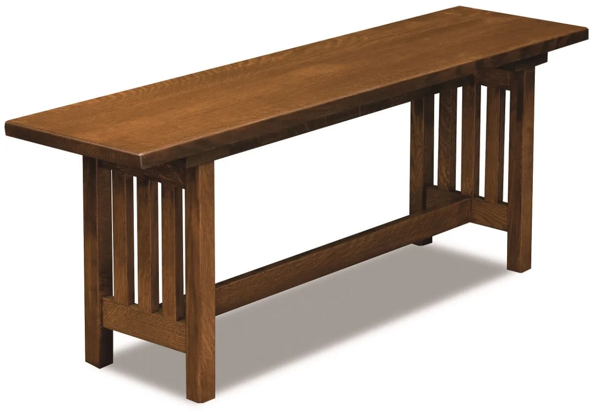 Hereford Mission Trestle Bench