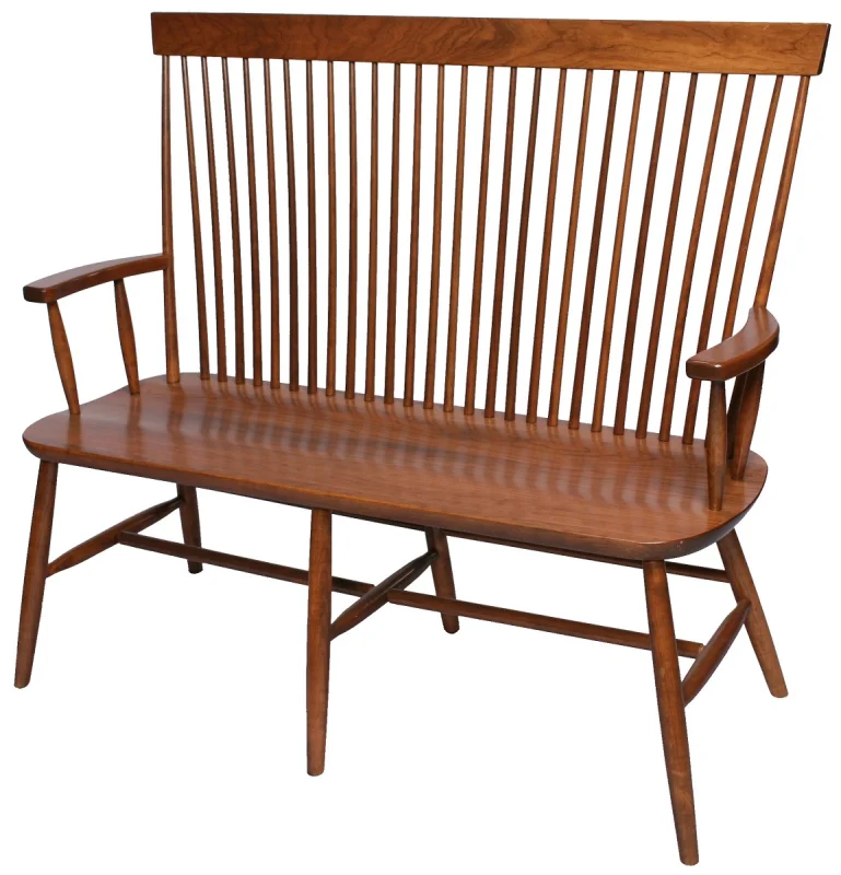 Humboldt Straight Back Arm Bench