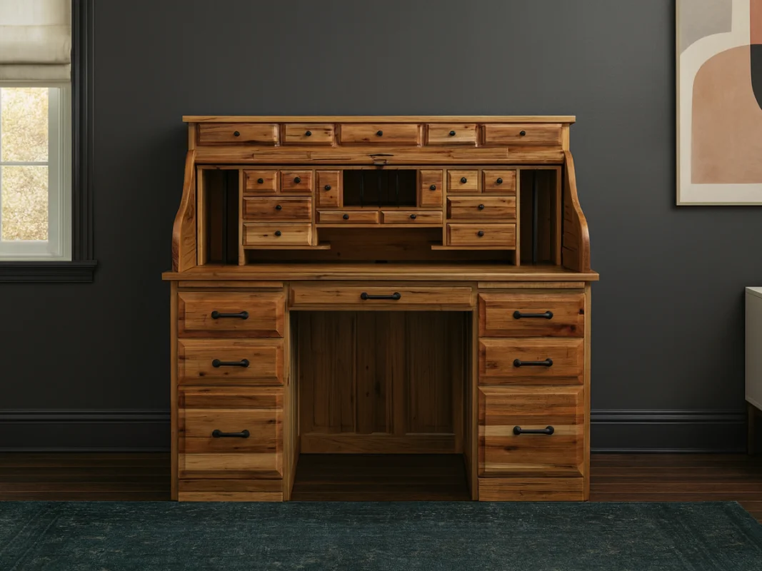 Lyman Amish Rolltop Desk