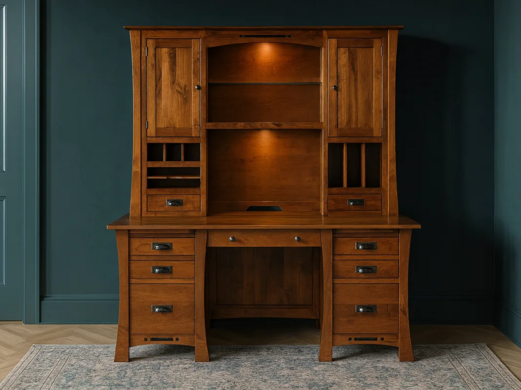 Marana Amish Hutch Desk