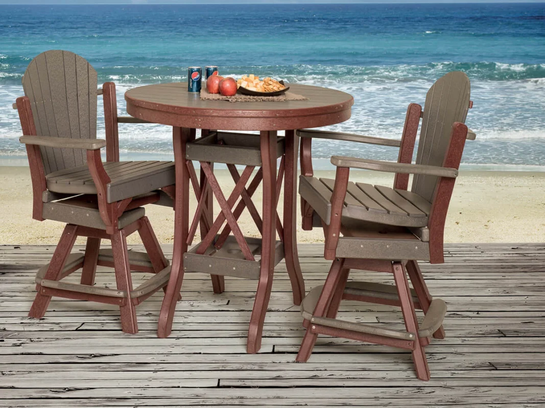 Maui 36-Inch Table Balcony Dining Set
