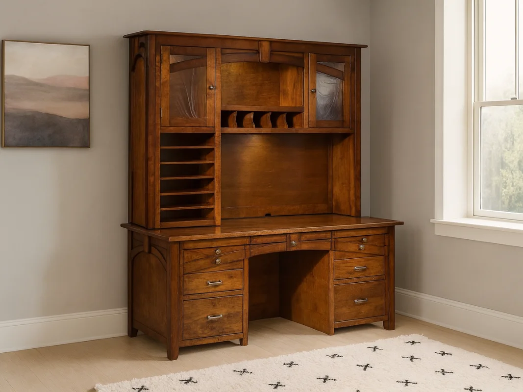 Maxwell Hutch Top Desk