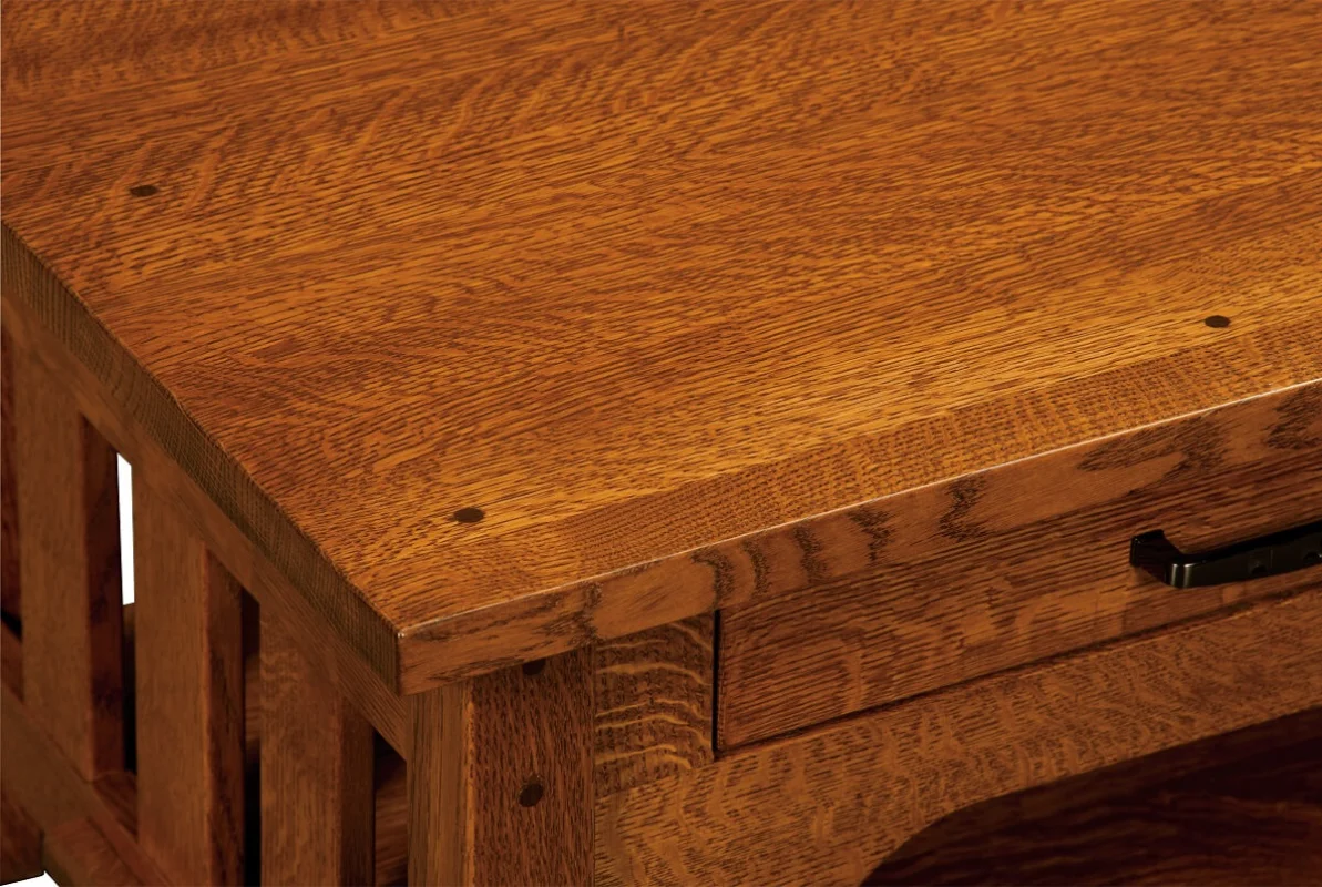 Walnut Inlay on Table
