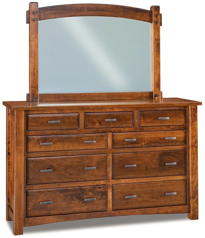 Muskegon Mirrored Dresser