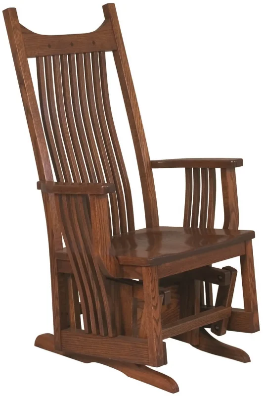 Natalia Gliding Hardwood Rocker