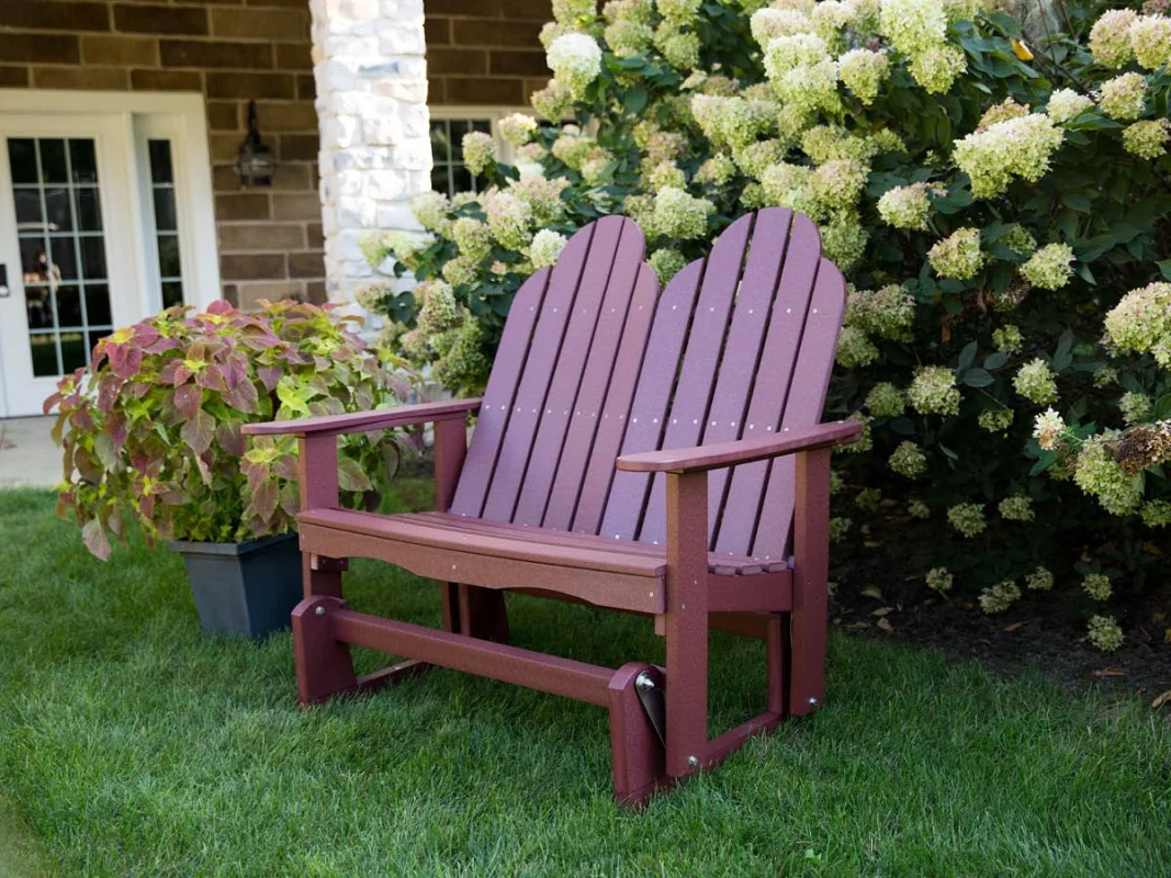 Outdoor Adirondack Double Glider