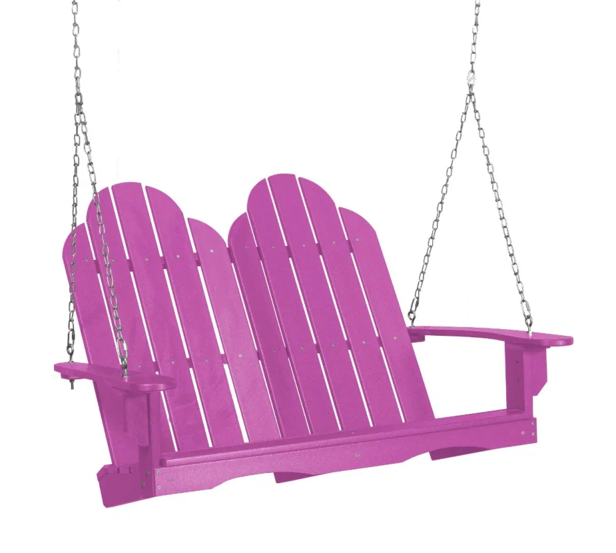 Purple Odessa Adirondack Swing