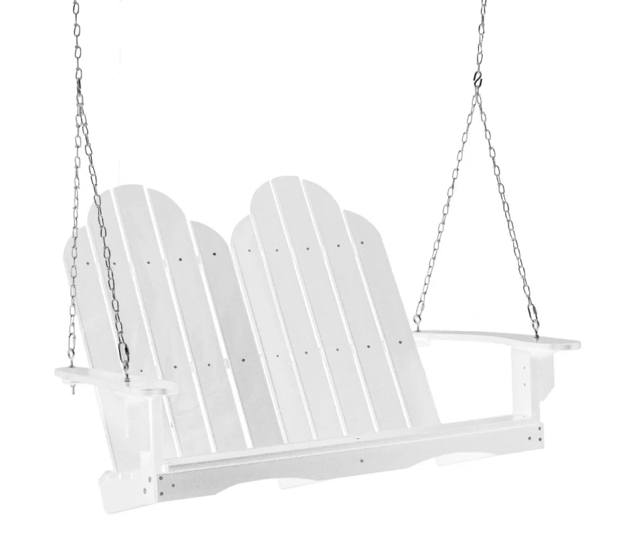 White Odessa Adirondack Swing