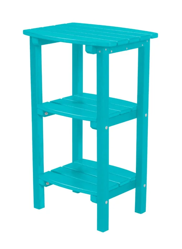 Aruba Blue Odessa Outdoor High Side Table