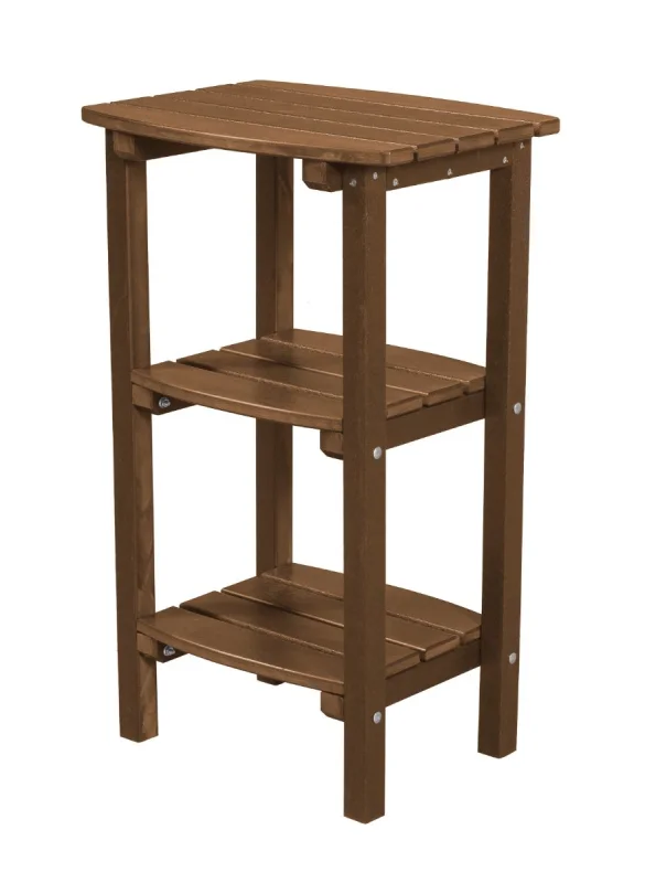 Tudor Brown Odessa Outdoor High Side Table