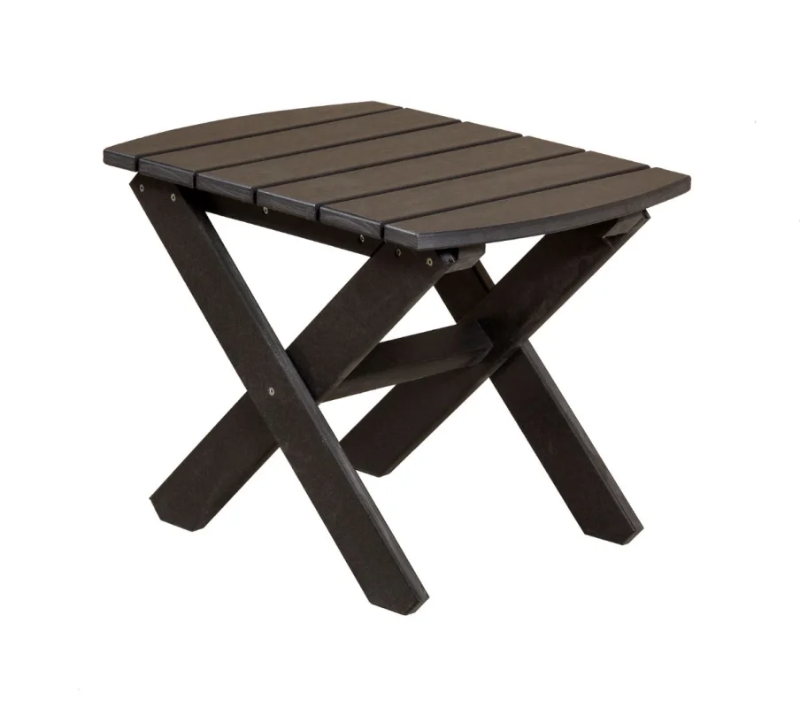 Black Odessa Outdoor End Table