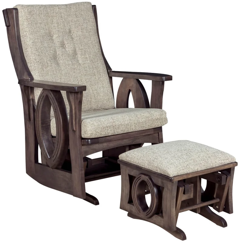 Olympia Glider and Ottoman