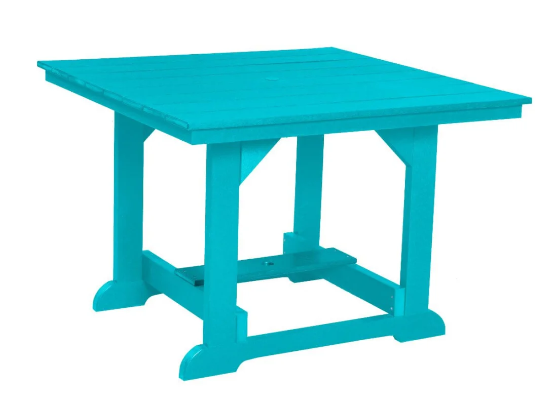 Aruba Blue Oristano Square Outdoor Dining Table