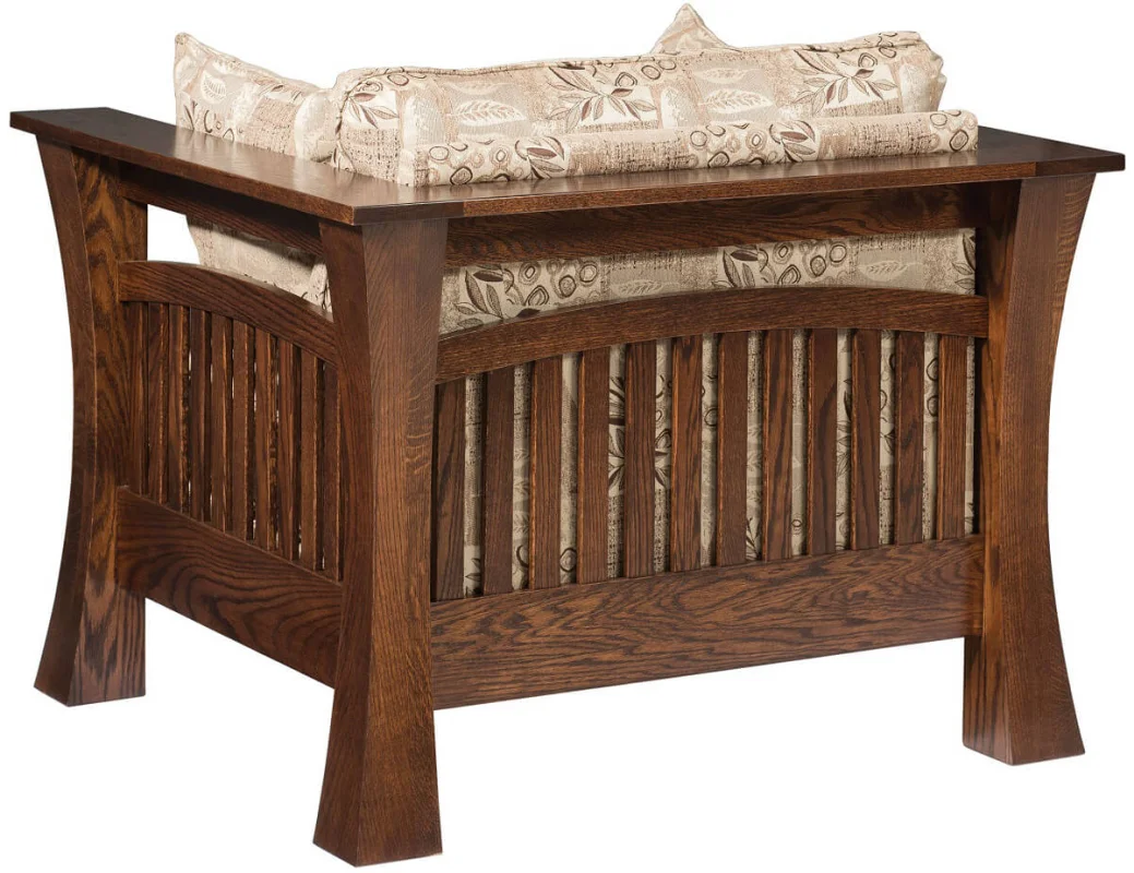 Back View of Loveseat