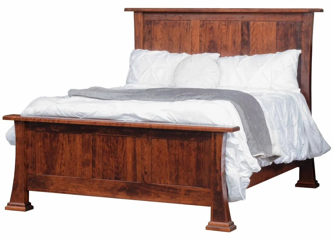 Cherry Panel Bed
