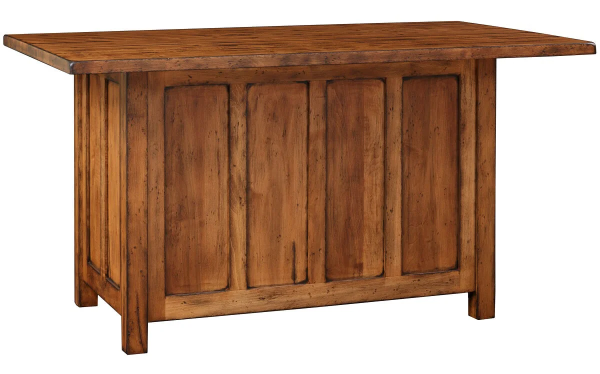 Paneled Wooden Back