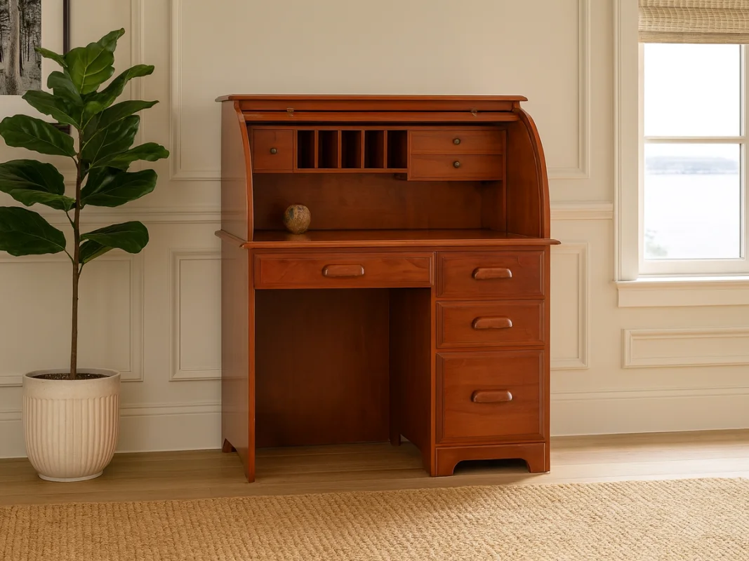 Reporter's Roll Top Desk