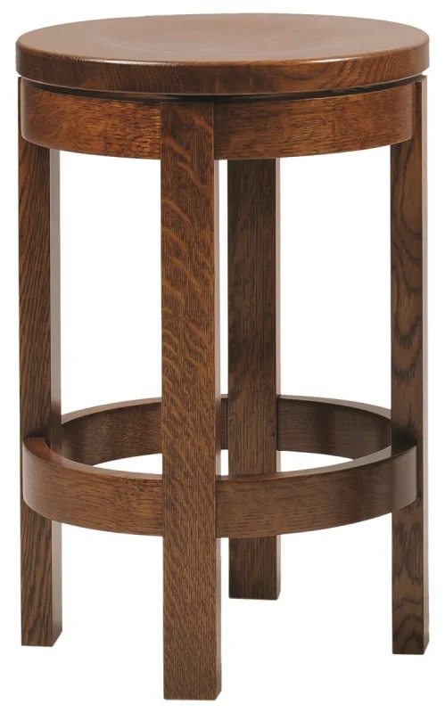 24 Inch River Walk Swivel Stool