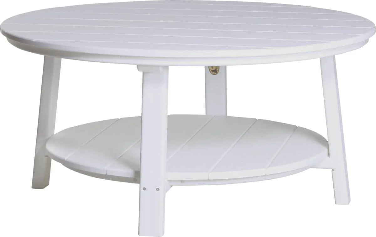 White Rockaway Outdoor Coffee Table