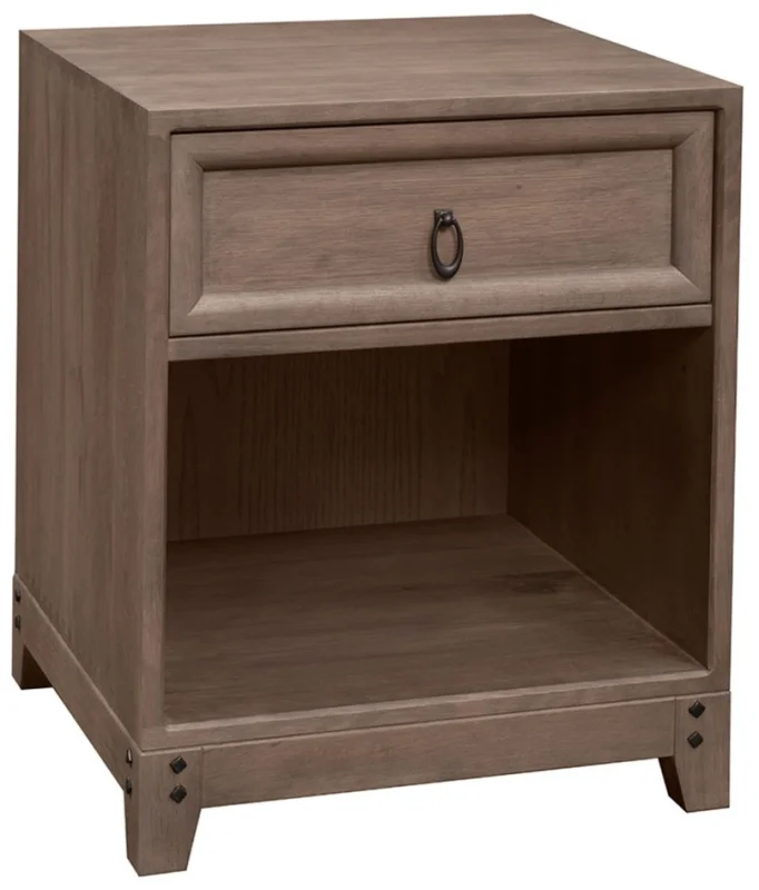 Nightstand with Soft-Close Drawer