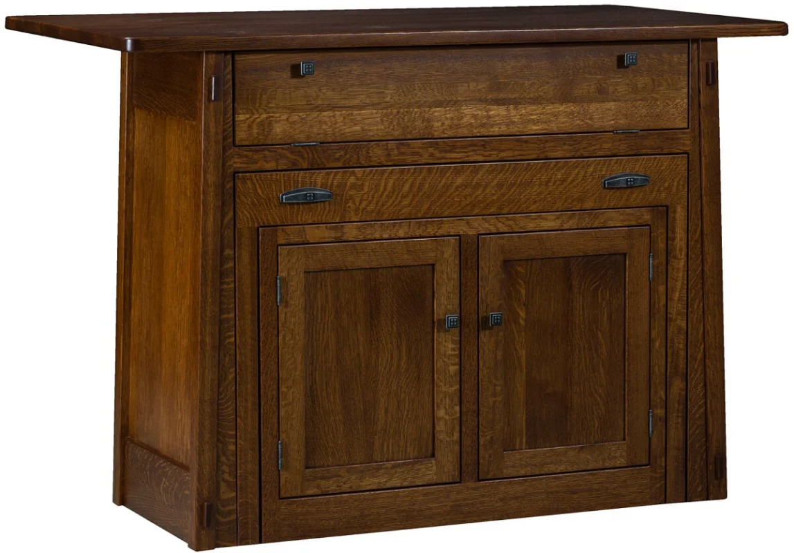 Kitchen Island with Slide Out Table
