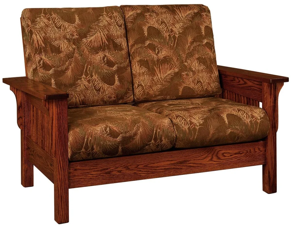 Rushmore Loveseat in Oak
