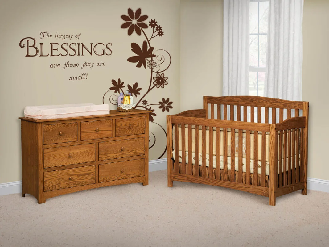 Oak Nursery Baby Furniture