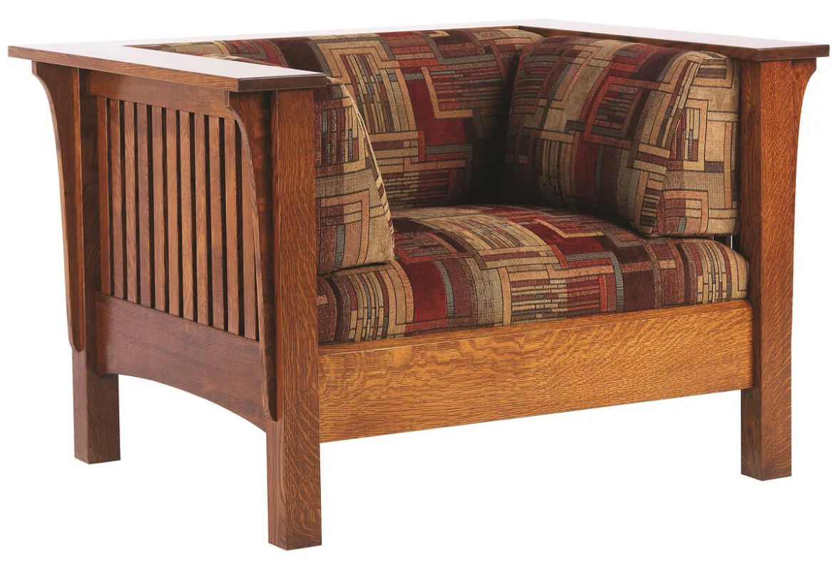 Shown in Quartersawn White Oak