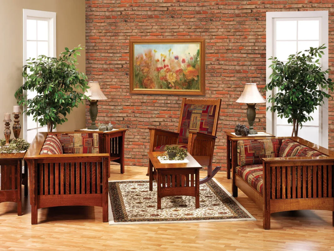 Mission Style Living Room