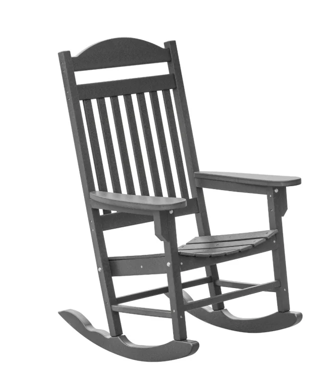 Dark Gray Santorini Outdoor Rocker