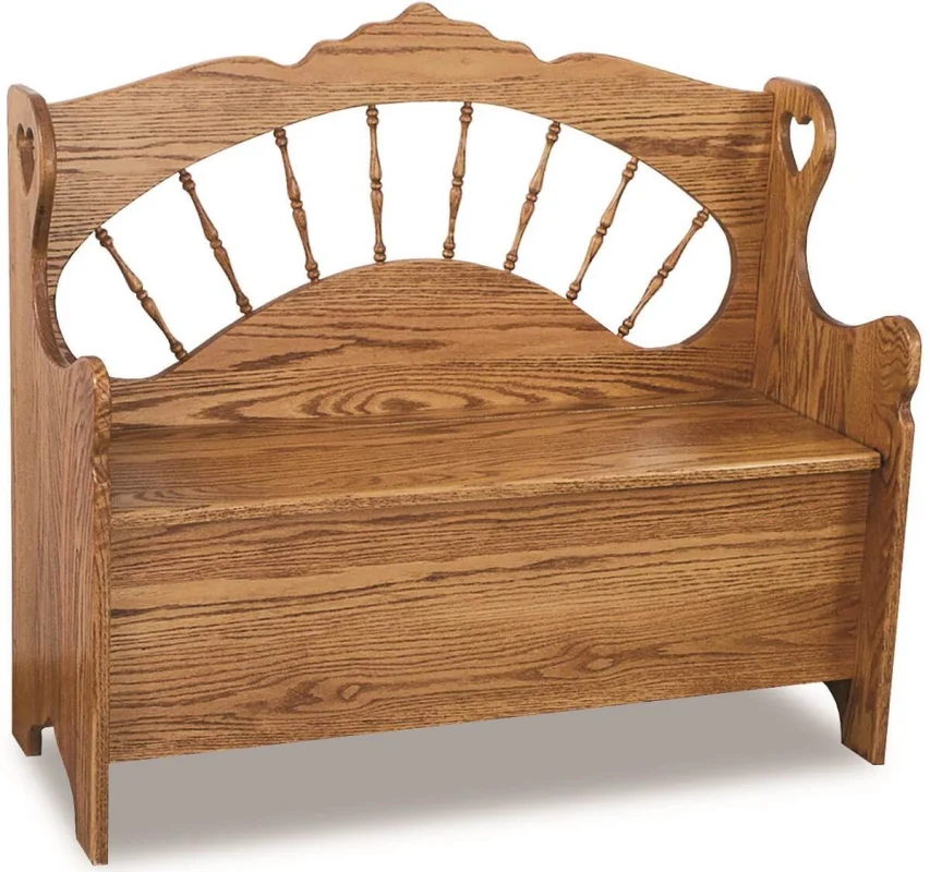 Sheehan Storage Bench in Oak