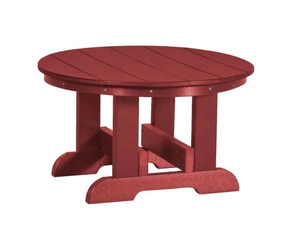 Cherry Wood Sidra Outdoor Conversation Table