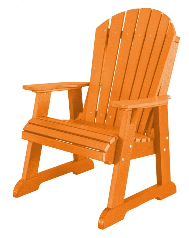Bright Orange Sidra Adirondack Dining Chair