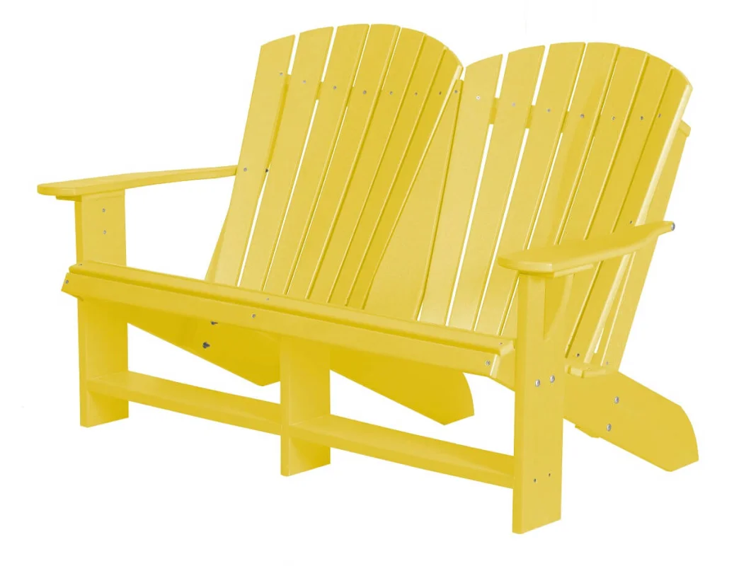 Lemon Yellow Sidra Double Adirondack
