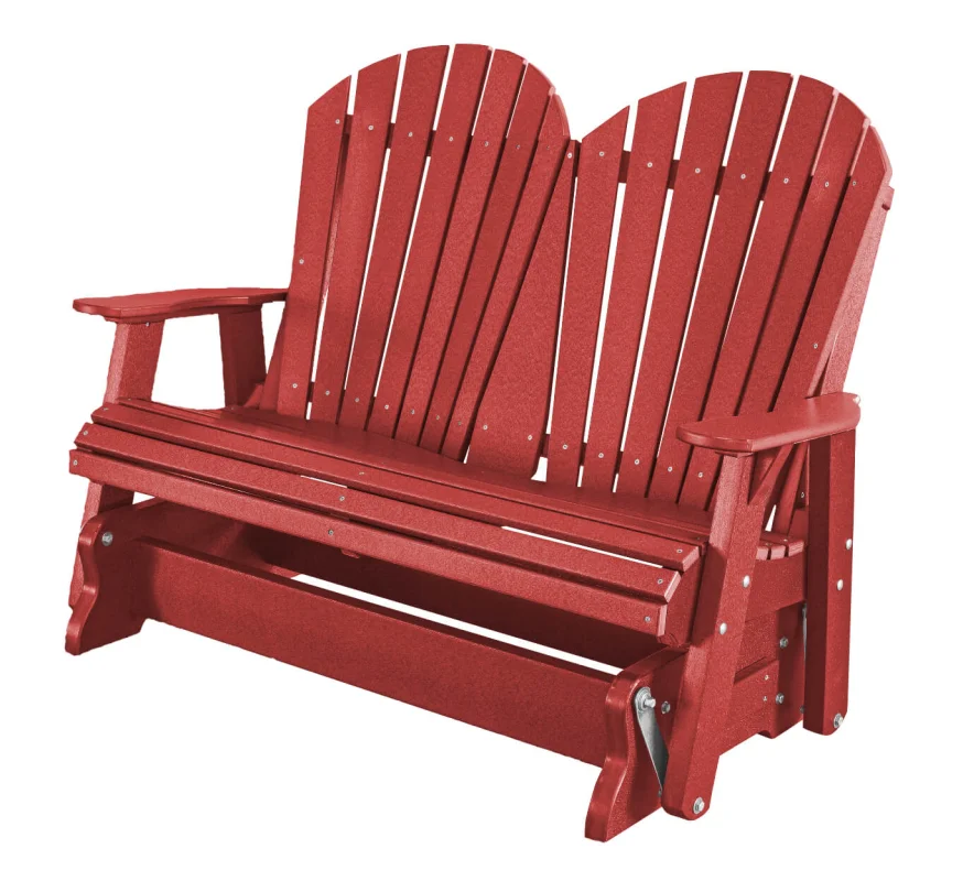 Cardinal Red Sidra Outdoor Double Glider