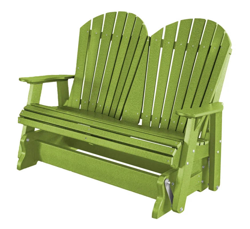 Lime Green Sidra Outdoor Double Glider